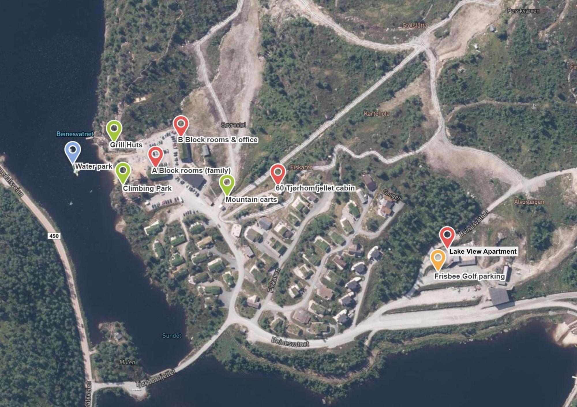 Sirdal Fjellpark Hotel Tjorhom Bagian luar foto