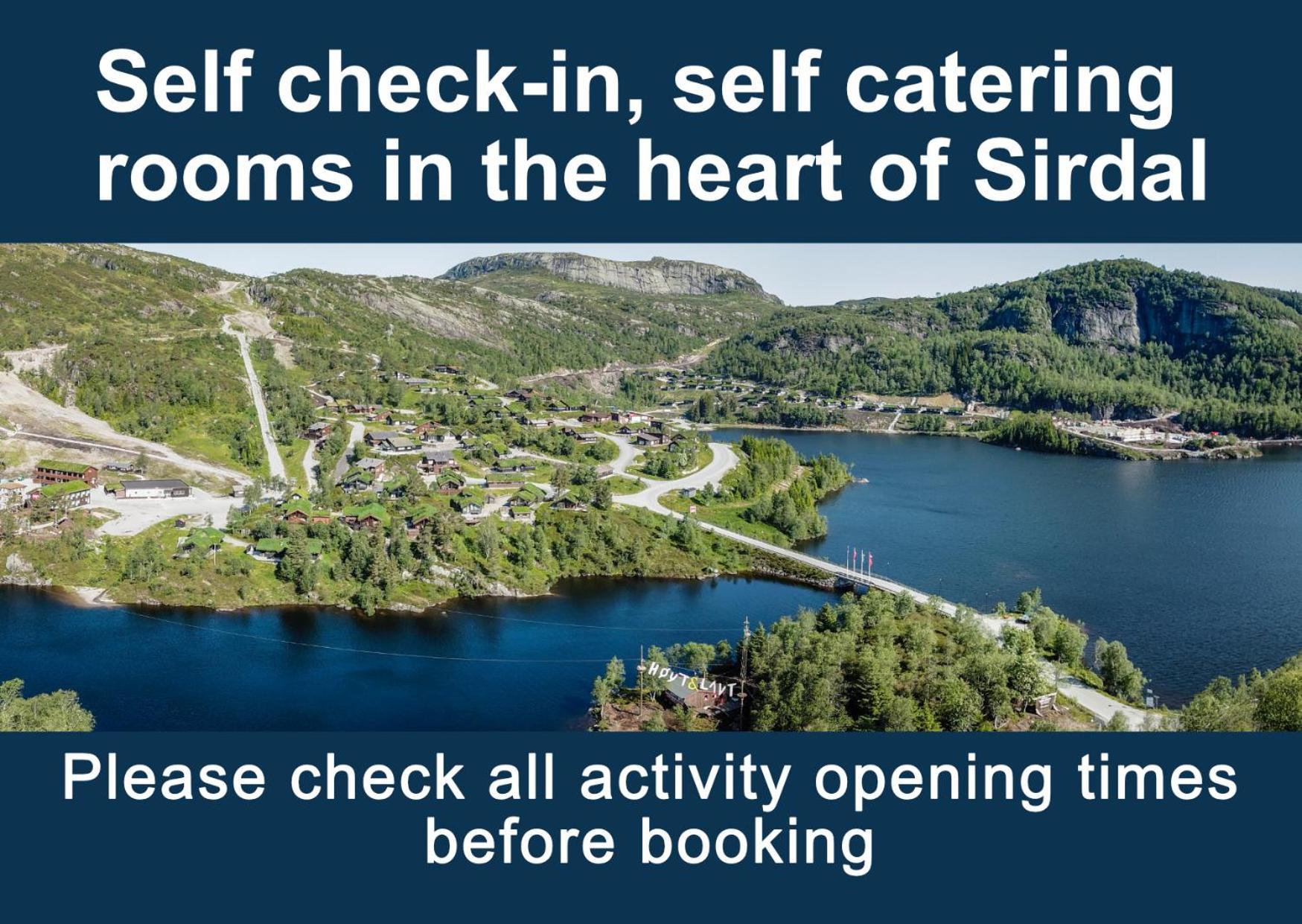 Sirdal Fjellpark Hotel Tjorhom Bagian luar foto